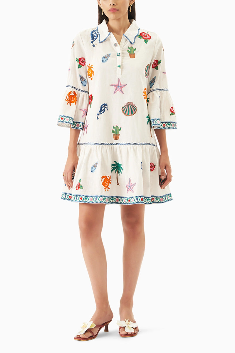 DRESS OFFWHITE