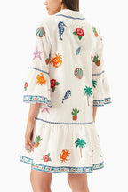 DRESS OFFWHITE
