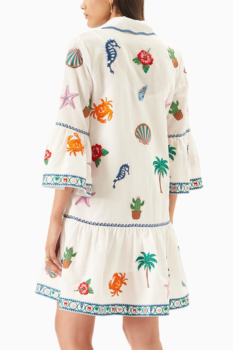 DRESS OFFWHITE