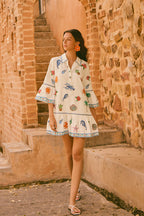 DRESS OFFWHITE