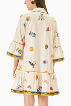 DRESS OFFWHITE