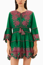DRESS FOREST GREEN