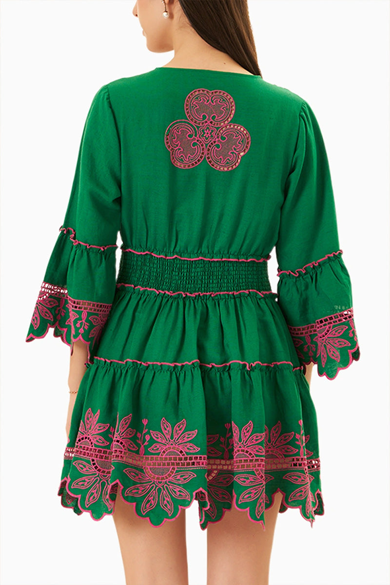 DRESS FOREST GREEN