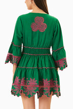 DRESS FOREST GREEN
