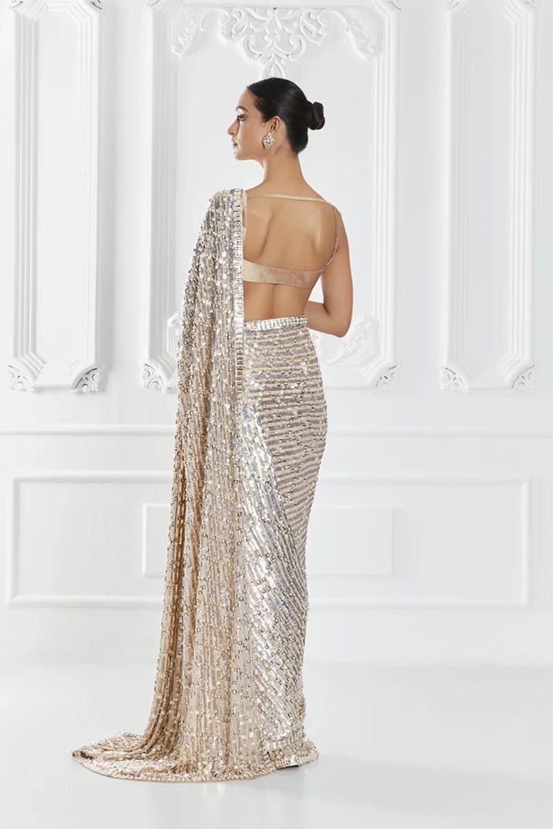 Nude Saree Set – Blouse & Petticoat Fabric