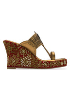 Copper Wedge Heels