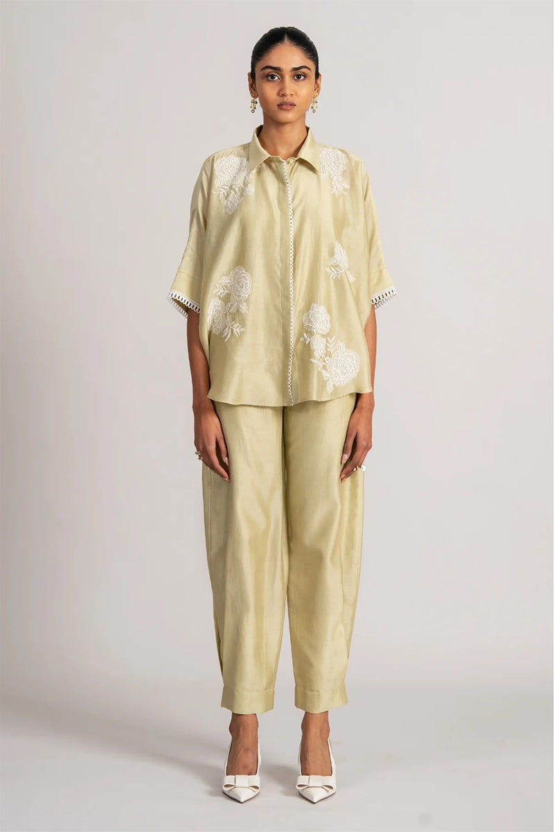 Top Slip Pant Mint Green
