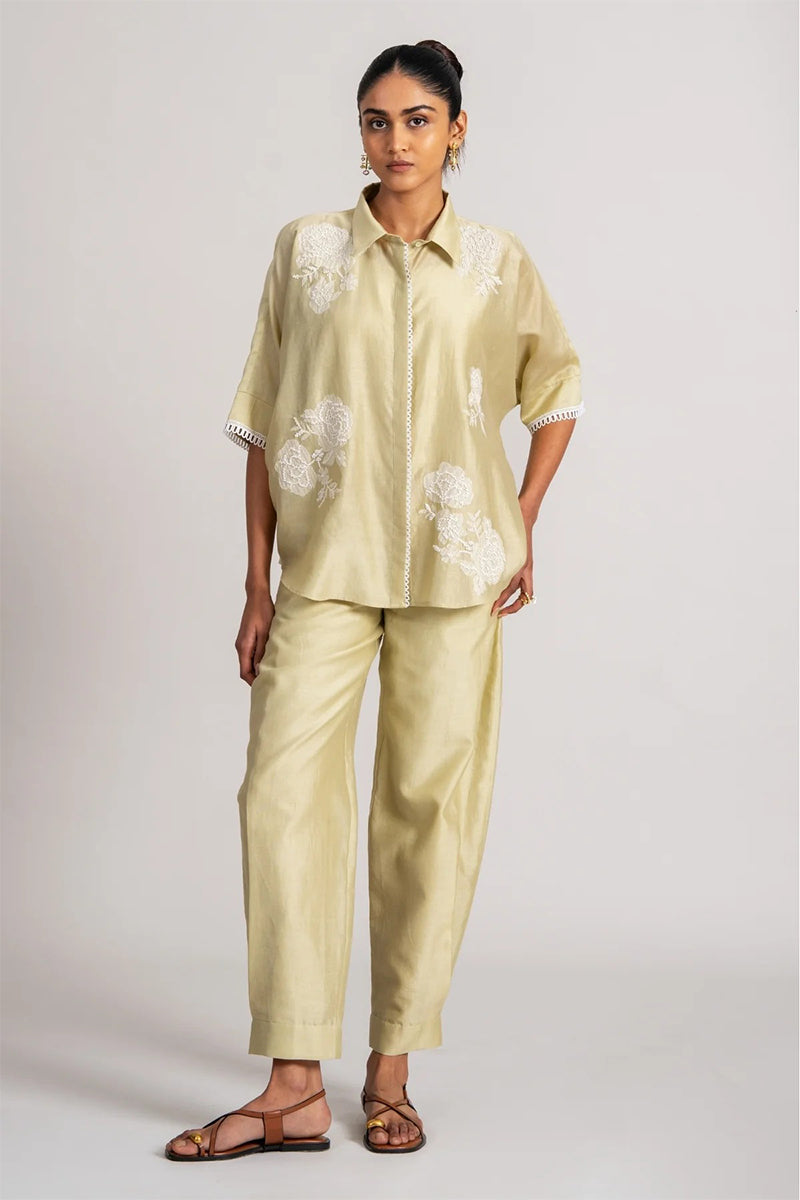Top Slip Pant Mint Green