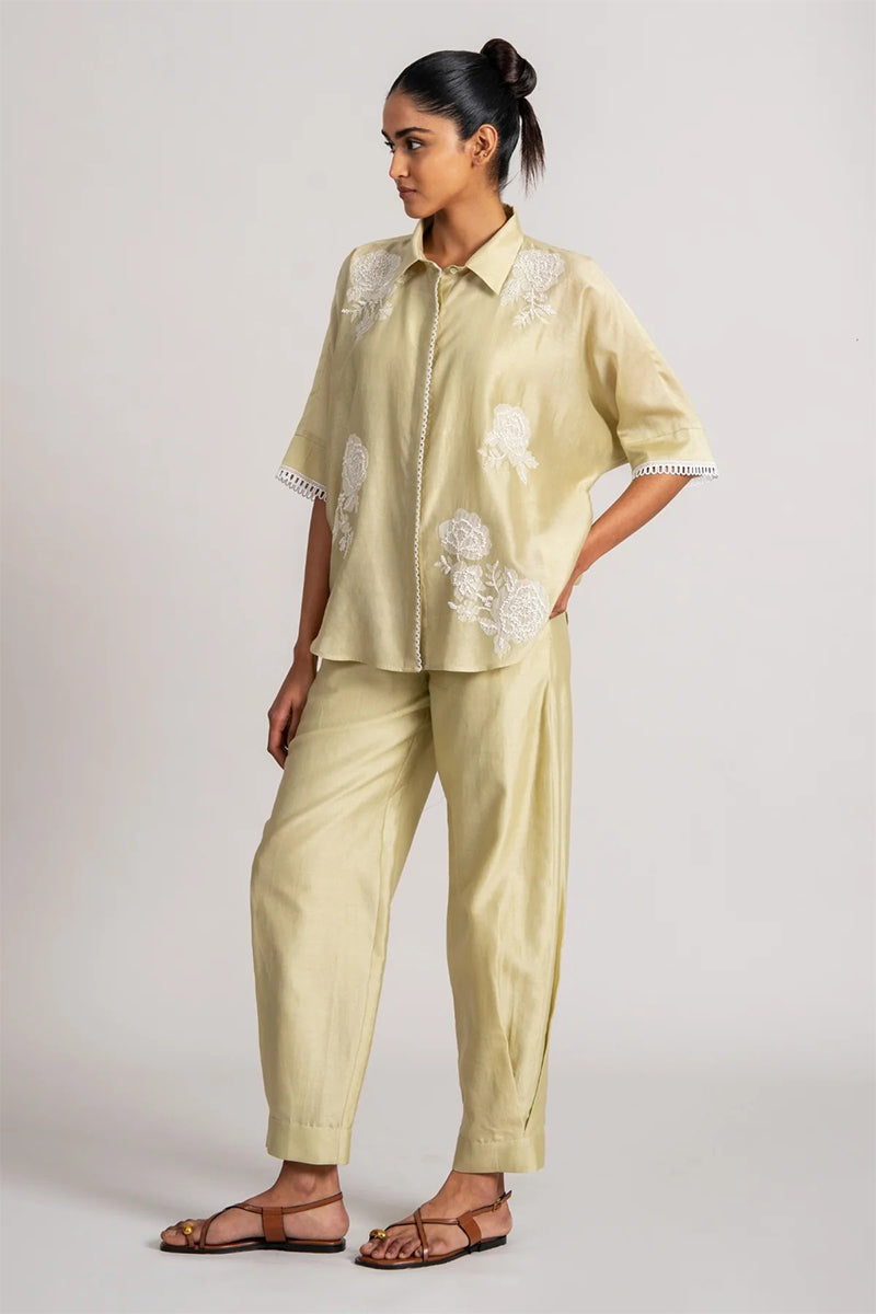Top Slip Pant Mint Green