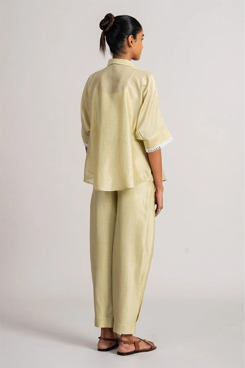 Top Slip Pant Mint Green