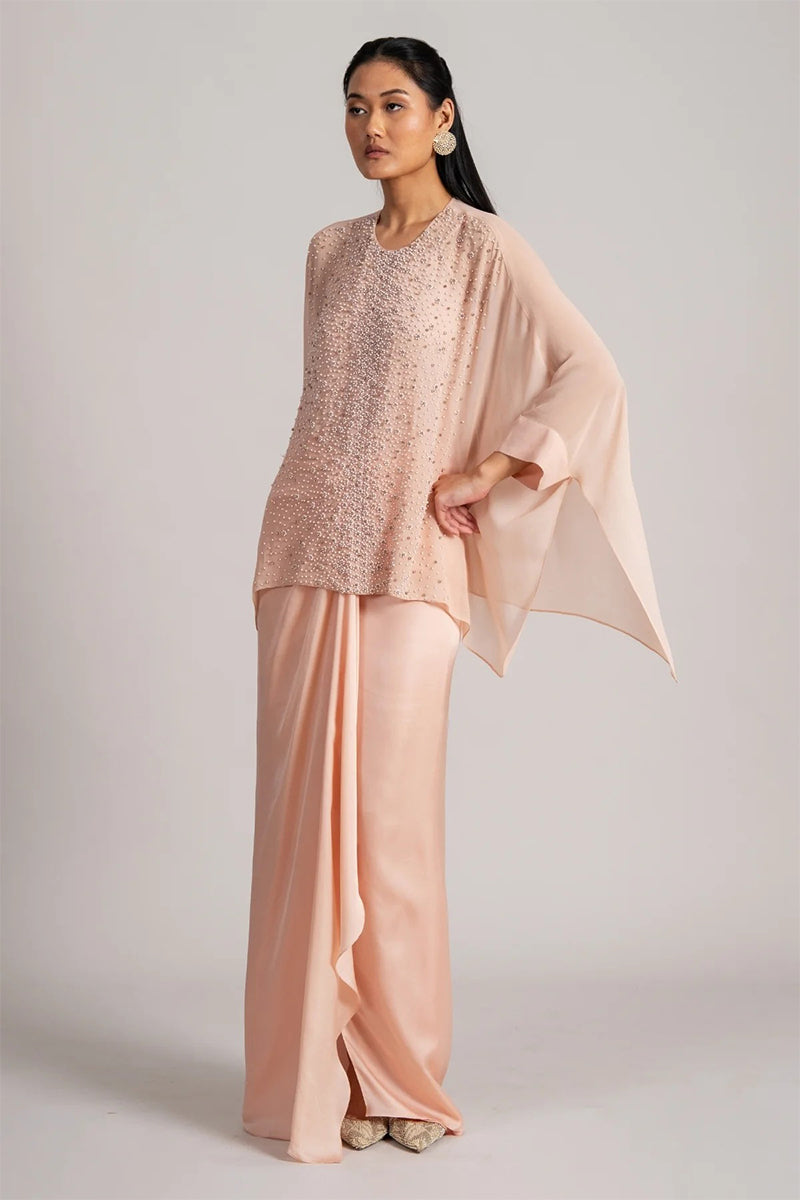 Top Slip Skirt Ecru
