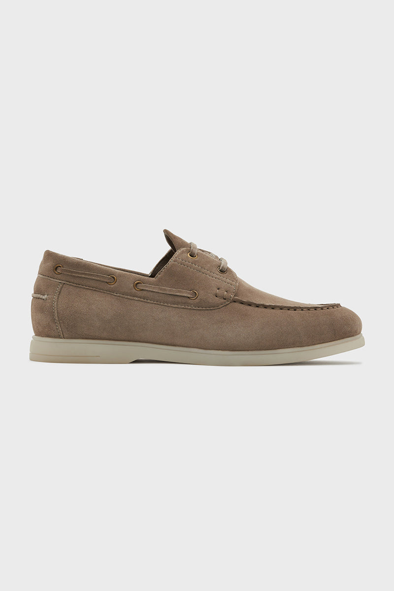 Boat Shoes Taupe