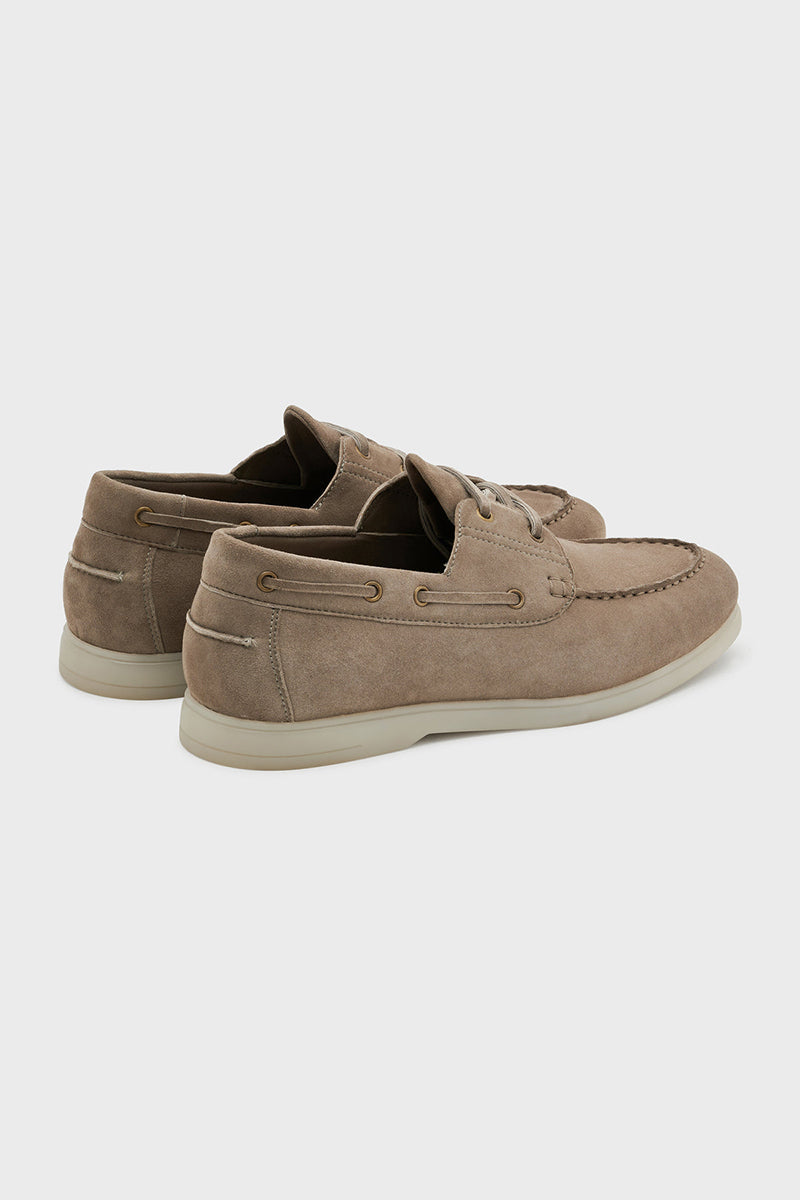 Boat Shoes Taupe