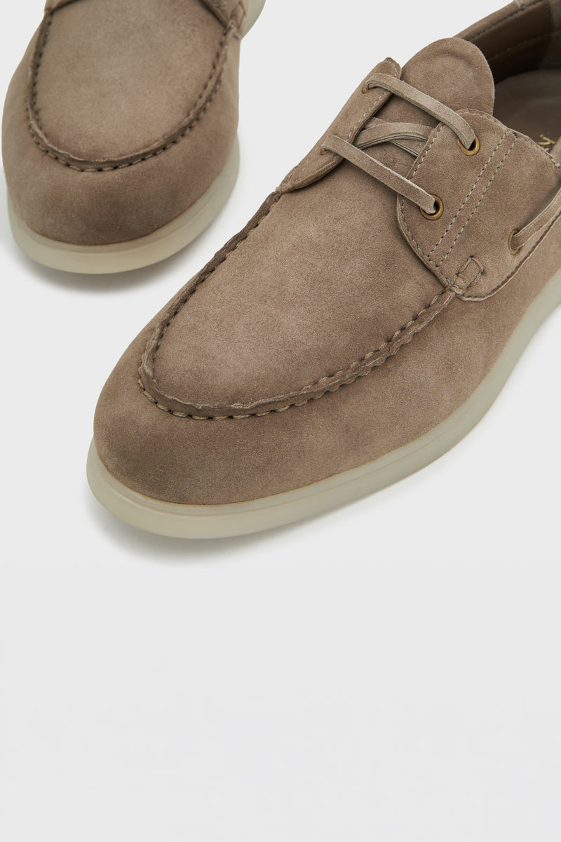 Boat Shoes Taupe