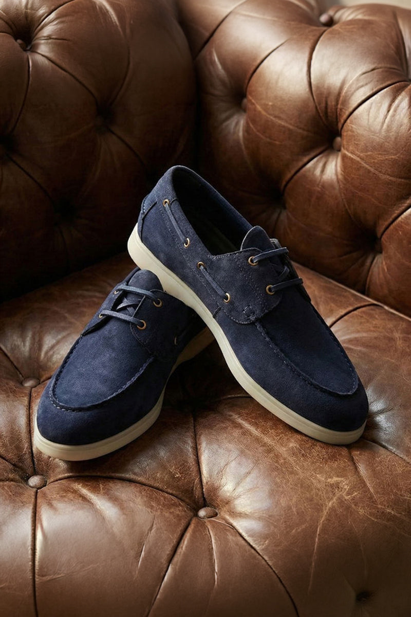 Boat Shoes Deep Blue