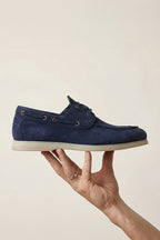 Boat Shoes Deep Blue