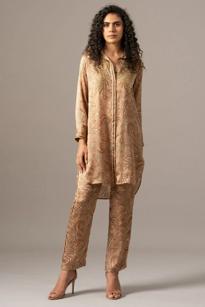 PANT SHIRT MOCHA