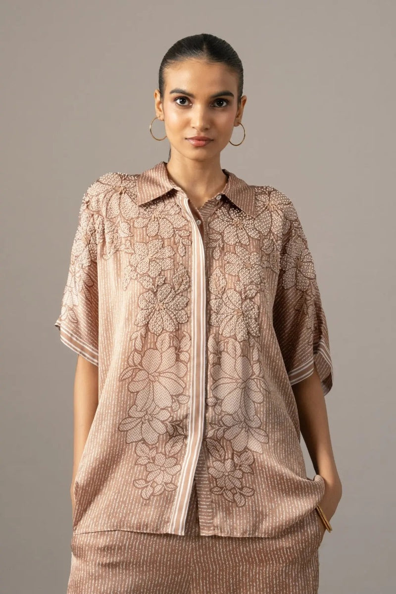 PANT SHIRT MOCHA
