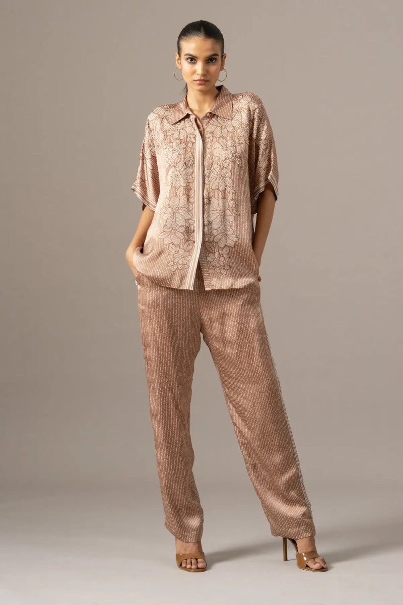 PANT SHIRT MOCHA