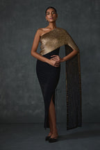 GOWN BLACK