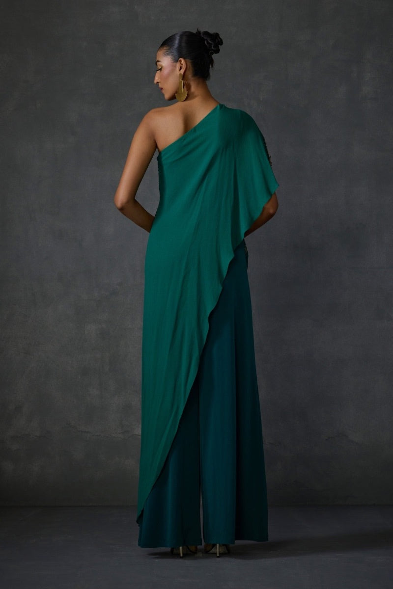 JUMPSUIT HUNTER GREEN