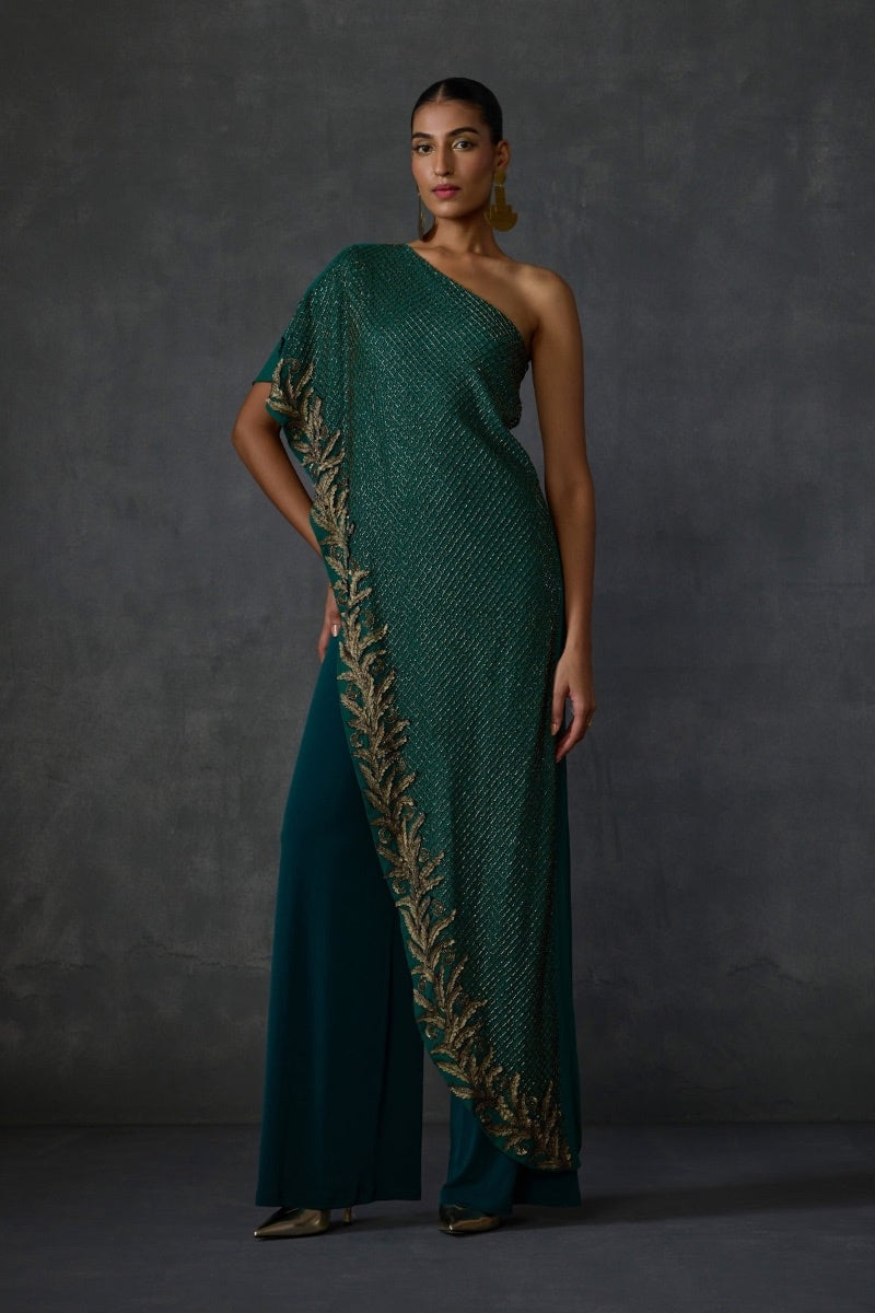 JUMPSUIT HUNTER GREEN