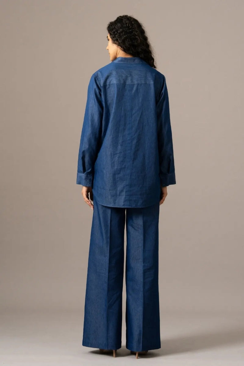 TOP DENIM BLACK