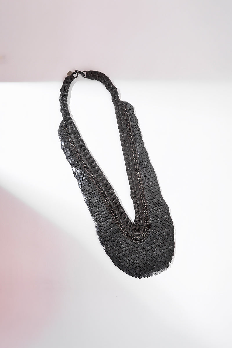 Necklace Gunmetal Black