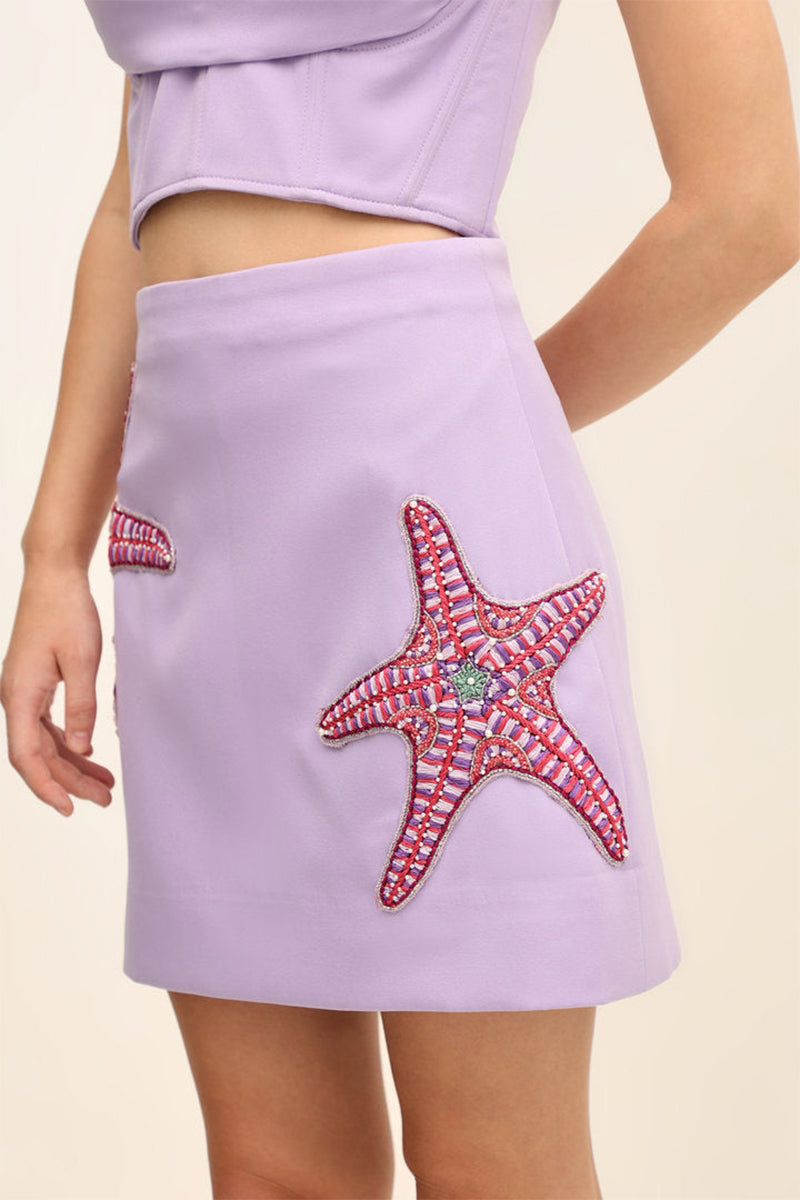 Skirt Coral Lavender
