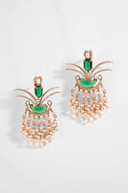 EARRING JADE GREEN