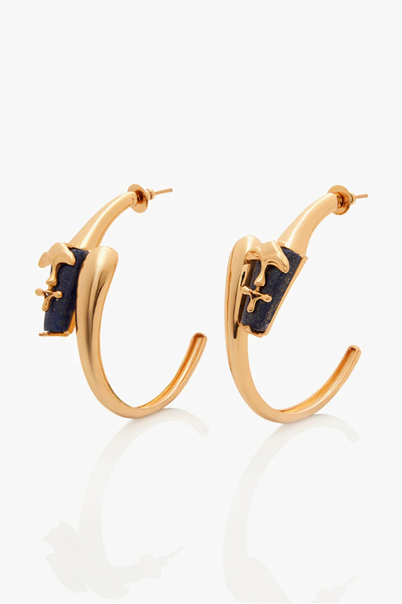 EARRING BLUE