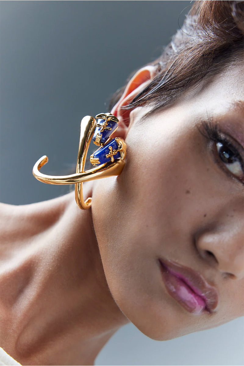 EARRING BLUE