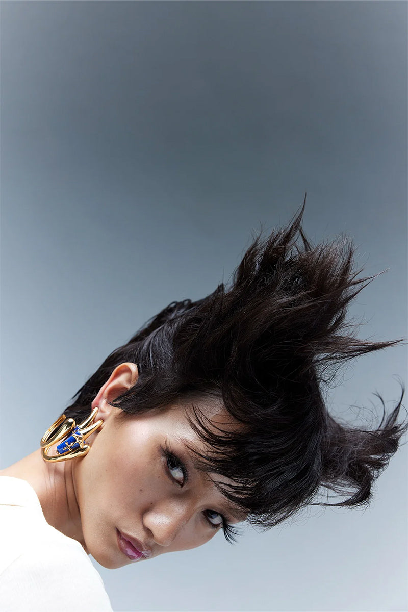 EARRING BLUE