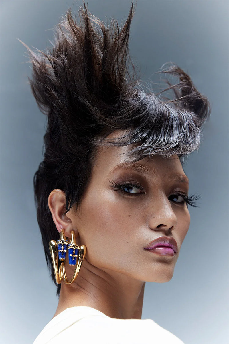EARRING BLUE