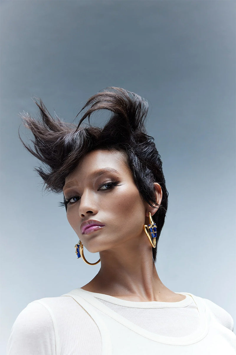 EARRING BLUE