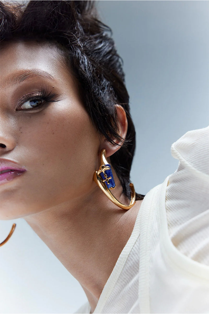 EARRING BLUE