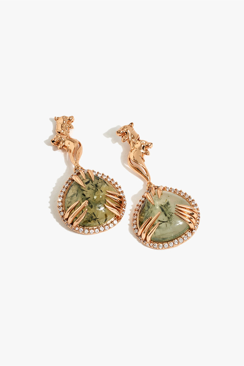 EARRING GREEN
