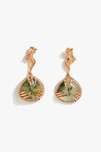 EARRING GREEN