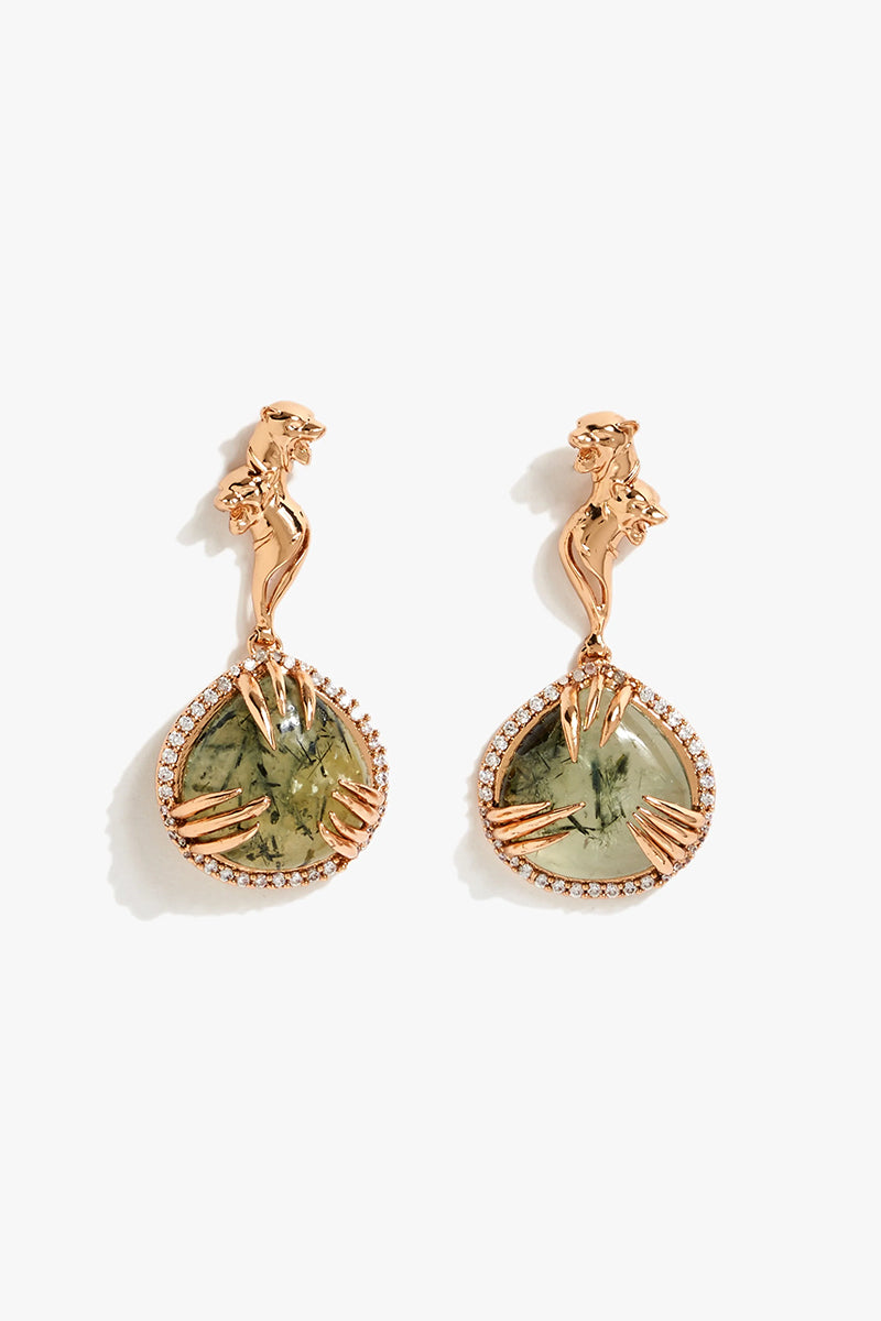 EARRING GREEN