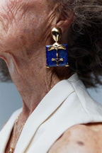 EARRING BLUE