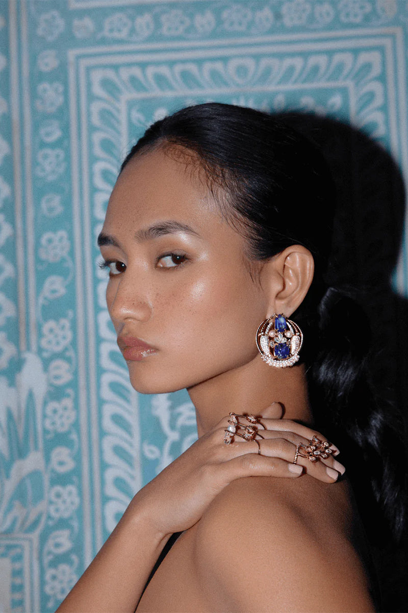 EARRING BLUE
