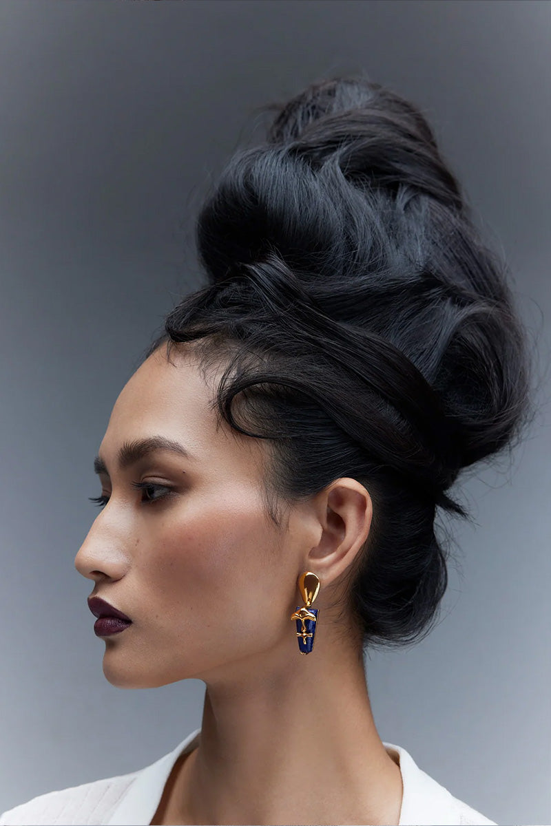 EARRING BLUE