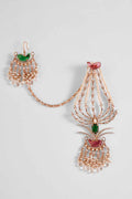 EARRING RED GREEN