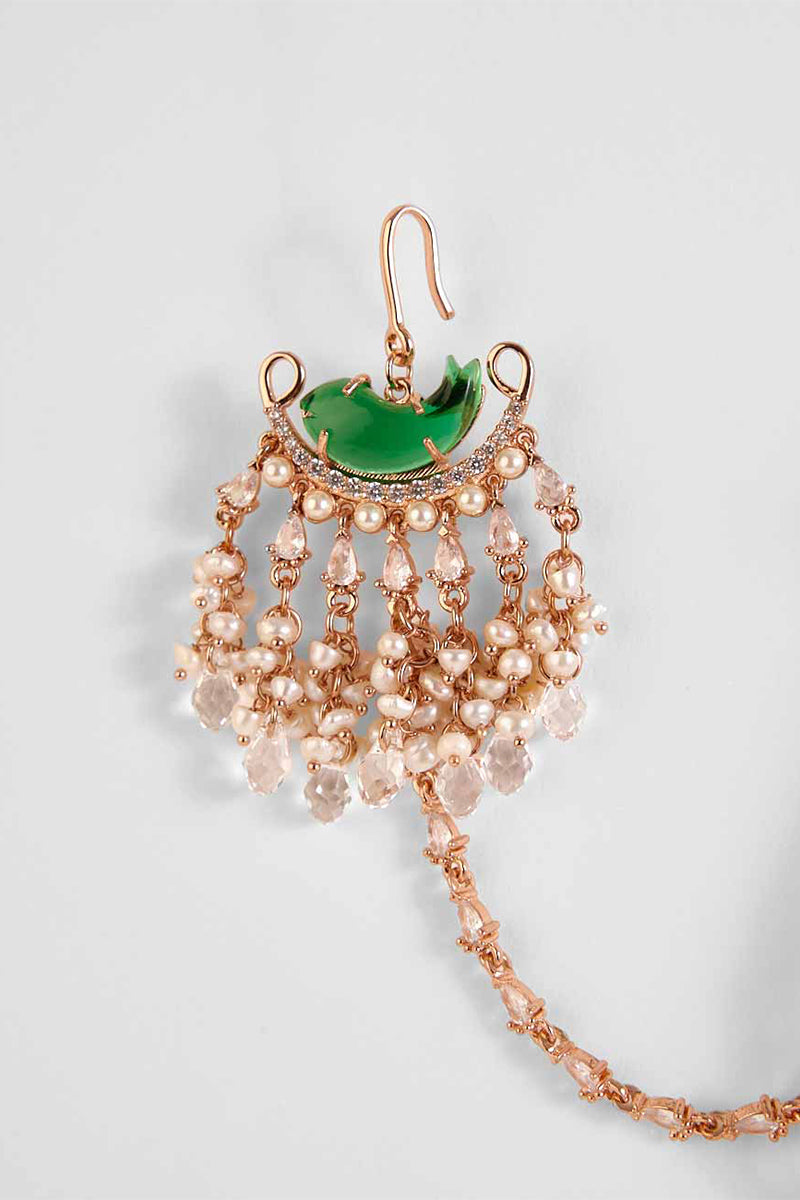 EARRING RED GREEN