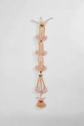 HAIR ACCESSORY RED GREEN PEARL