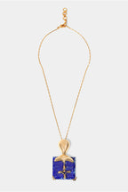 NECKLACE COBALT BLUE