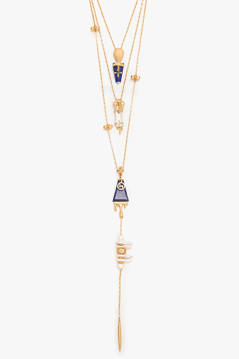 NECKLACE BLUE