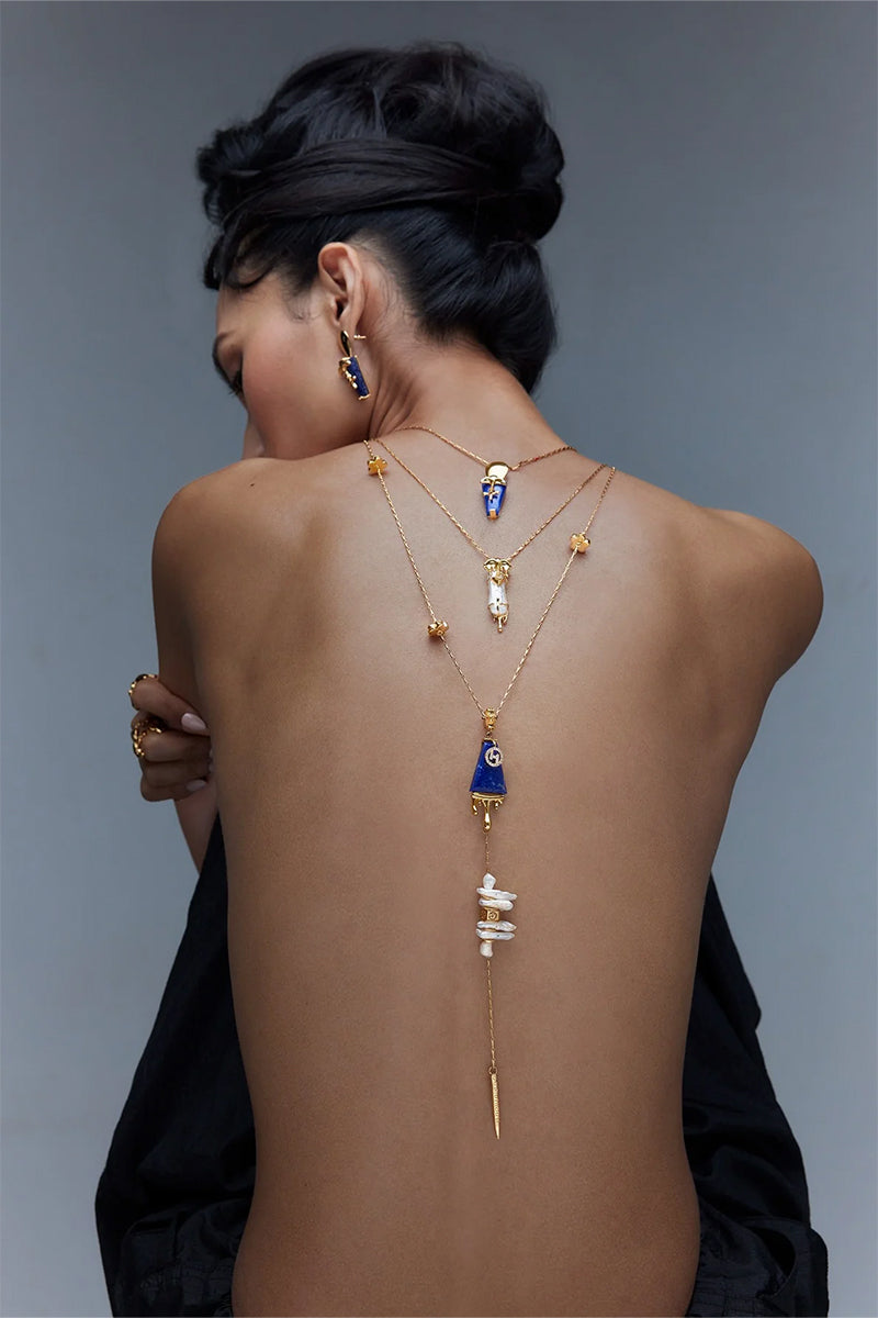NECKLACE BLUE