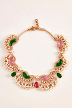NECKLACE RED GREEN