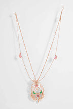 NECKLACE RED GREEN